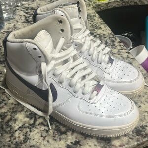 Air Force 1 High "White Multi" size 8 women's